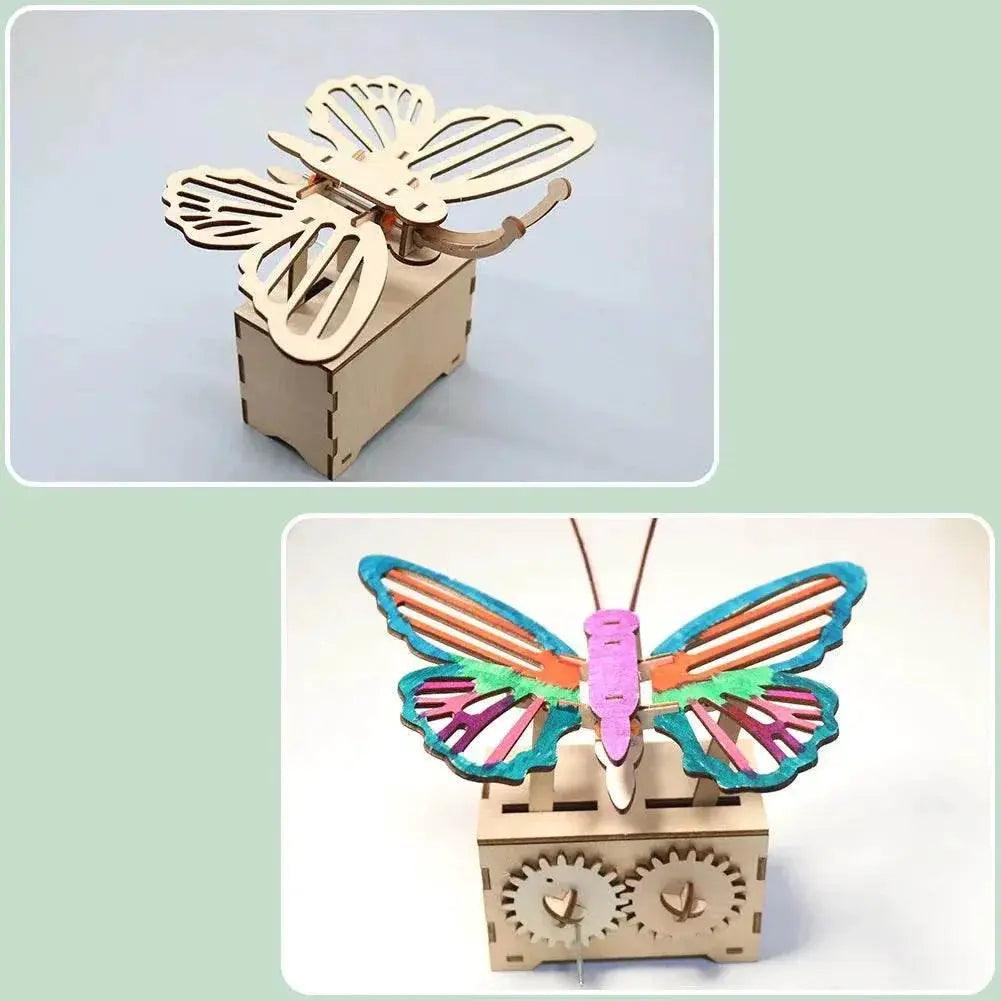  Creative Butterfly DIY Models Building Toy Science Education Model Toy for Children Gift -  ToylandEU™