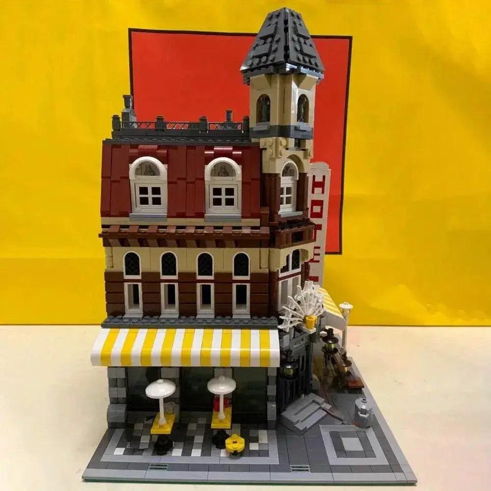  Creative Cafe Corner Town Hall Block Set Toyland EU -  ToylandEU™