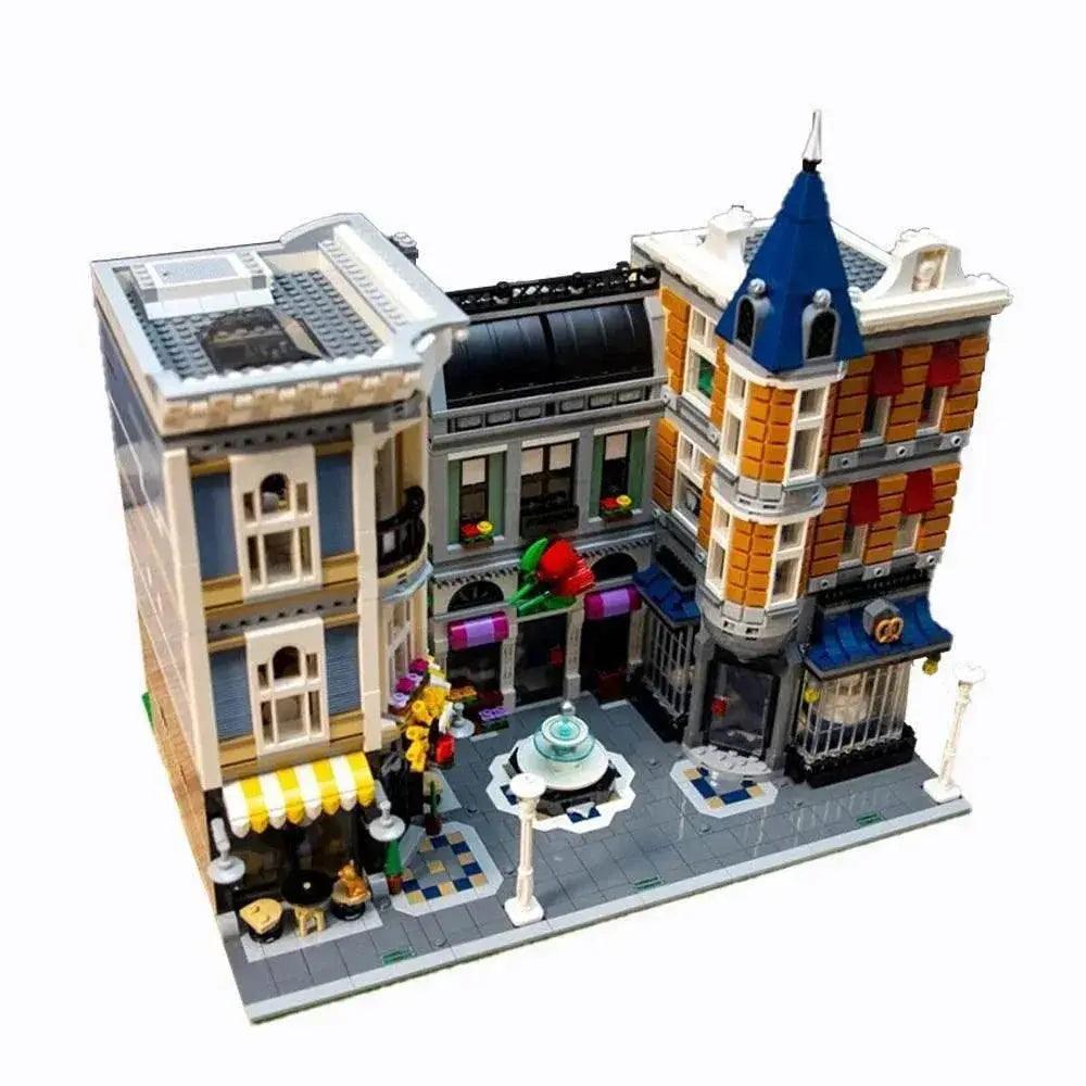  Creative Cafe Corner Town Hall Block Set Toyland EU -  ToylandEU™