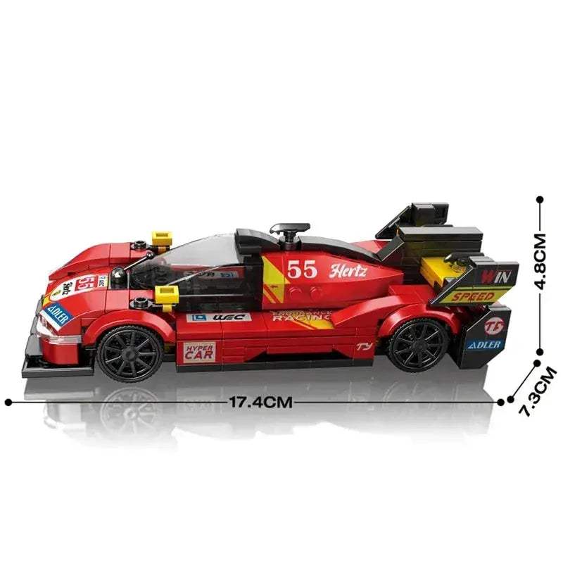 Creative Car Model Building Blocks Desk Ornament For Kids - ToylandEU