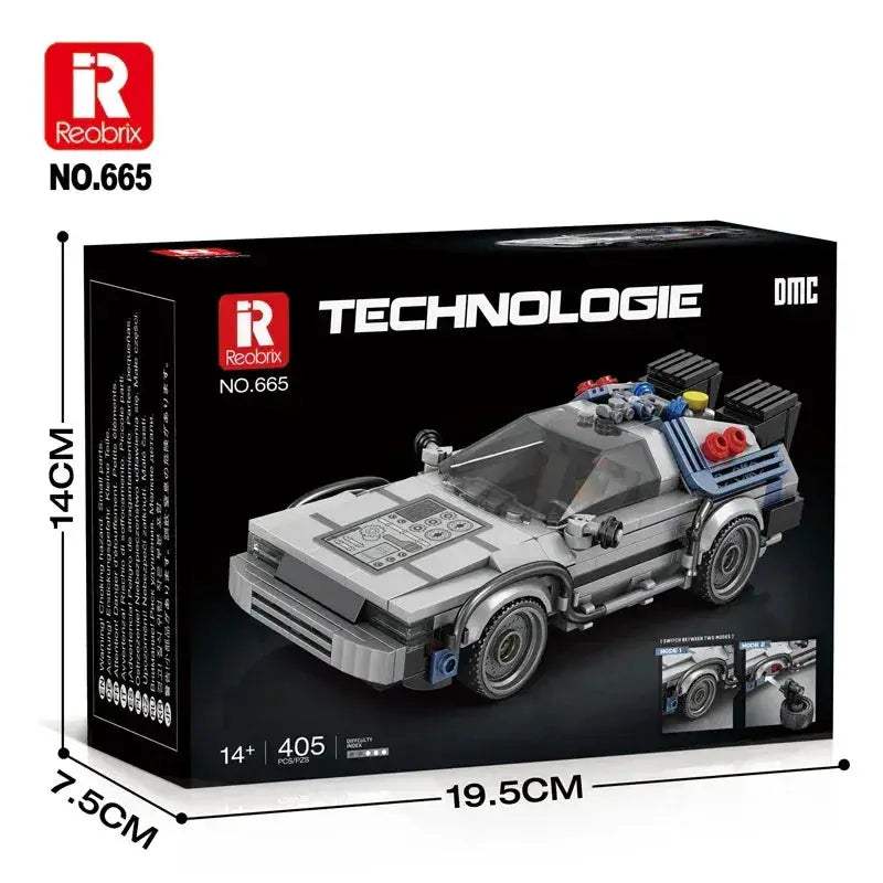 Creative Car Model Building Blocks Desk Ornament For Kids - ToylandEU