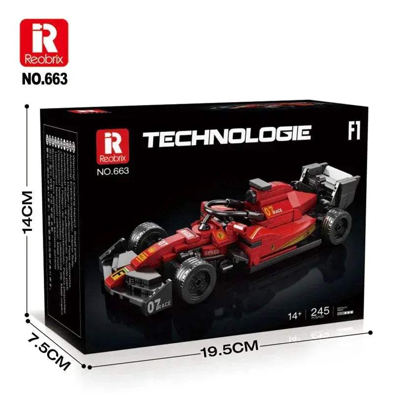 Creative Car Model Building Blocks Desk Ornament For Kids - ToylandEU