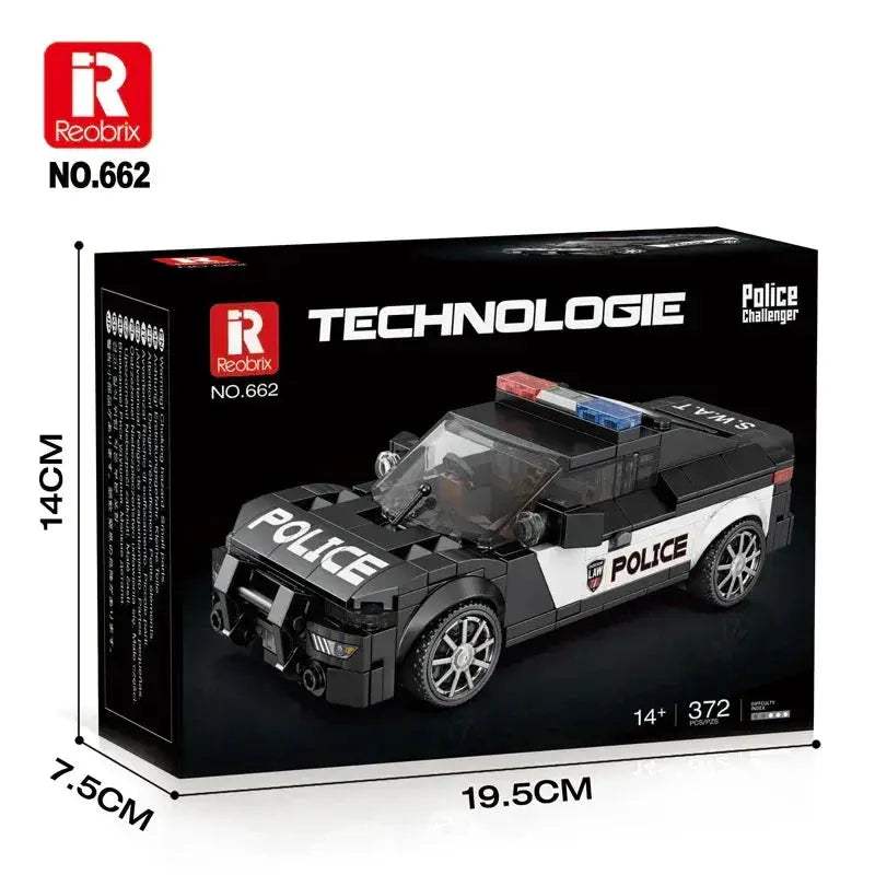 Creative Car Model Building Blocks Desk Ornament For Kids - ToylandEU