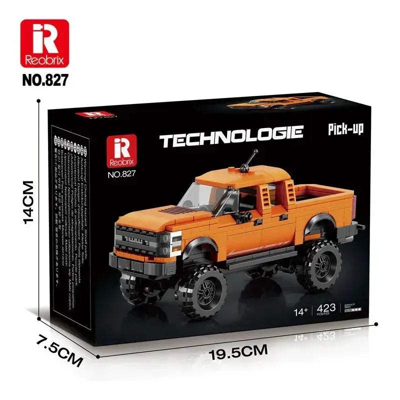 Creative Car Model Building Blocks Desk Ornament For Kids - ToylandEU