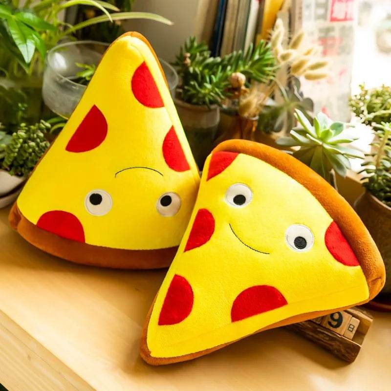 Creative Cartoon French Fries Hamburger Pizza Ornaments Couple Plush Toy Doll for Girls and Boys Birthday Gifts - ToylandEU