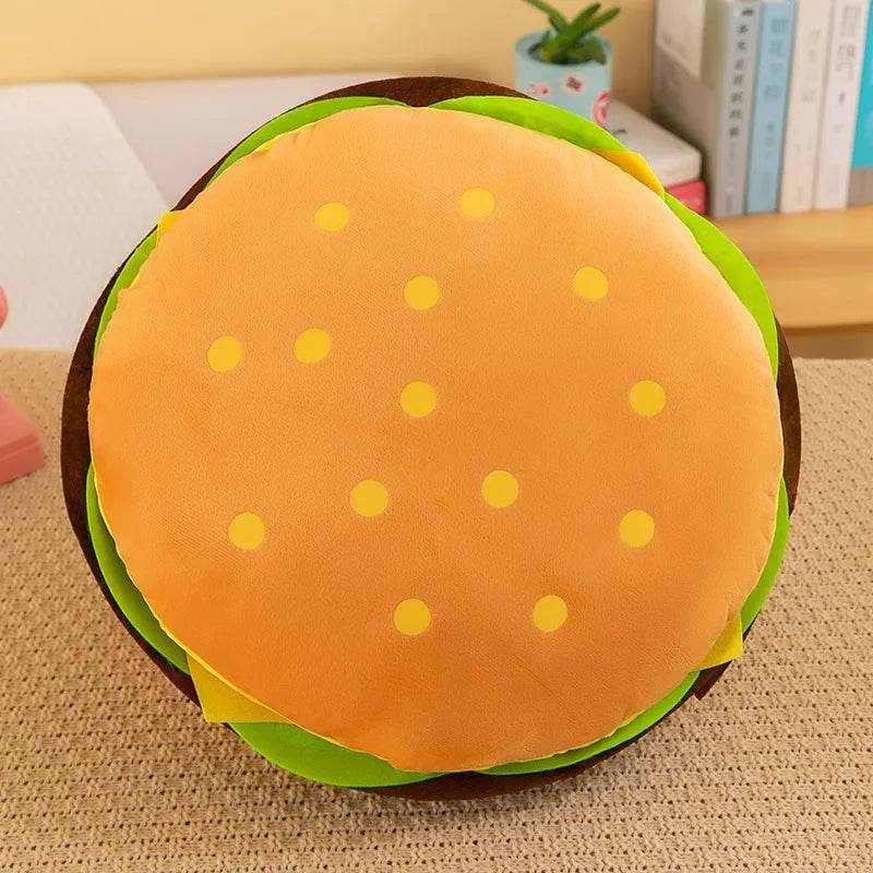 Creative Cartoon French Fries Hamburger Pizza Ornaments Couple Plush Toy Doll for Girls and Boys Birthday Gifts - ToylandEU