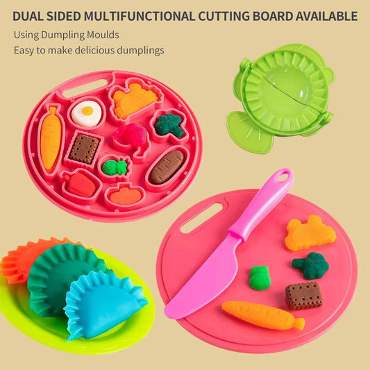 Creative Cartoon Pig Noodle Maker and Clay Dough Set for Kids Fun and Imaginative Play - ToylandEU