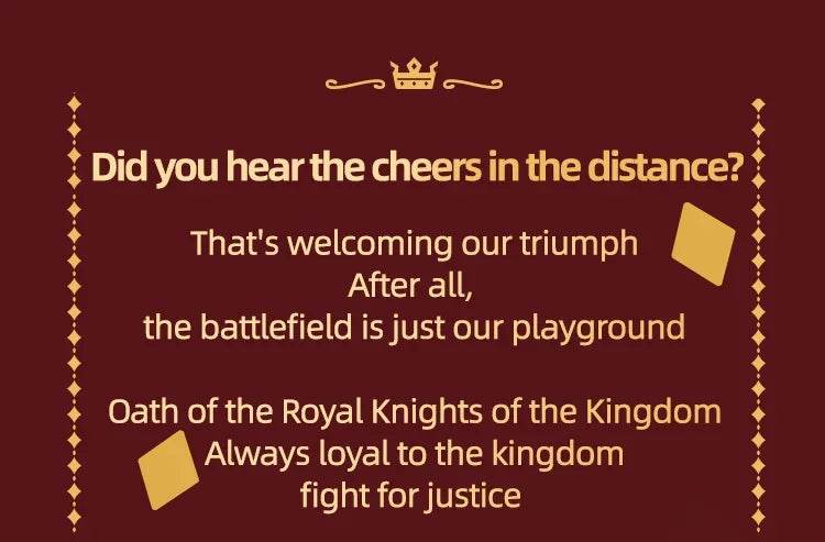 Creative Cartoon Poker Face Building Block King Queen Knight - ToylandEU