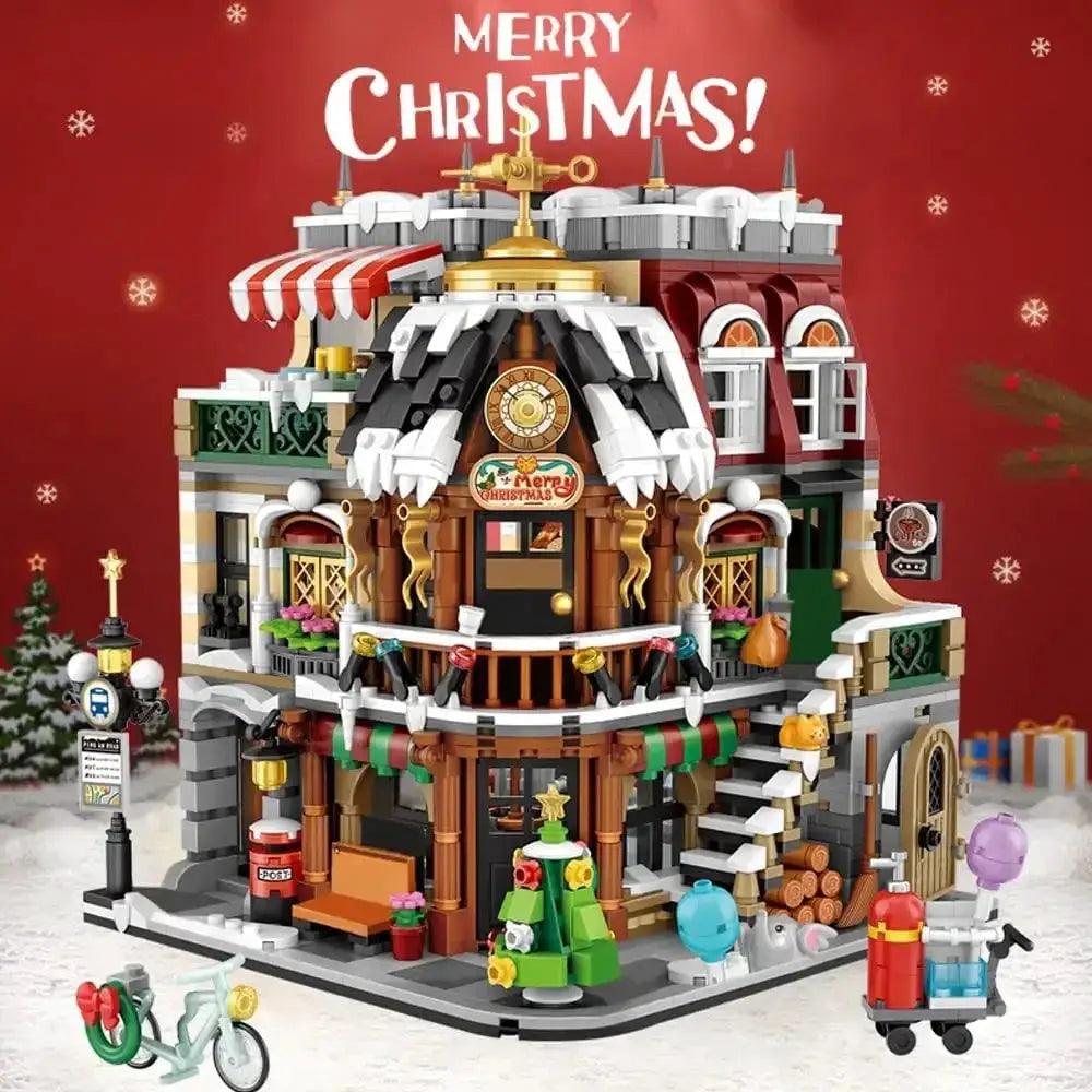  Creative Christmas Coffee Shop Building Blocks Kit -  ToylandEU™