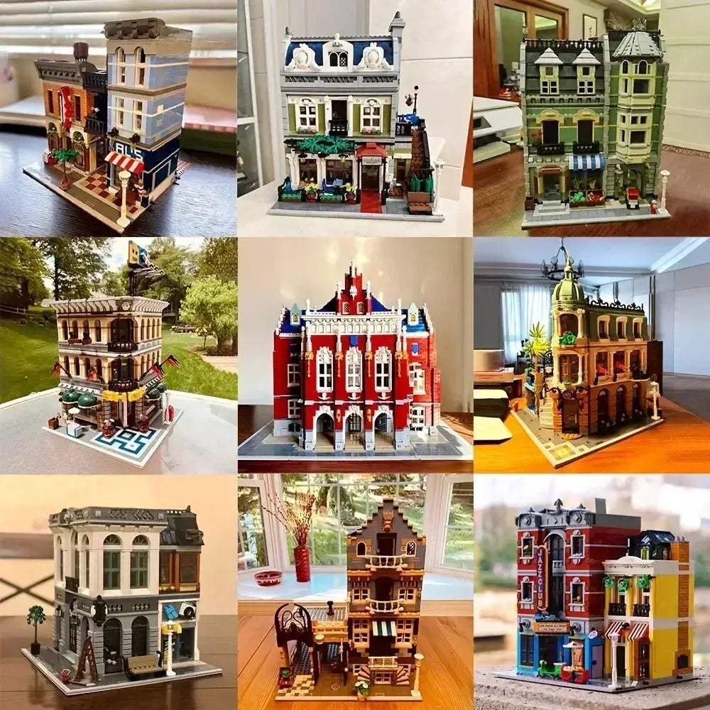 Creative City Building Blocks Set for Imaginative Play - ToylandEU
