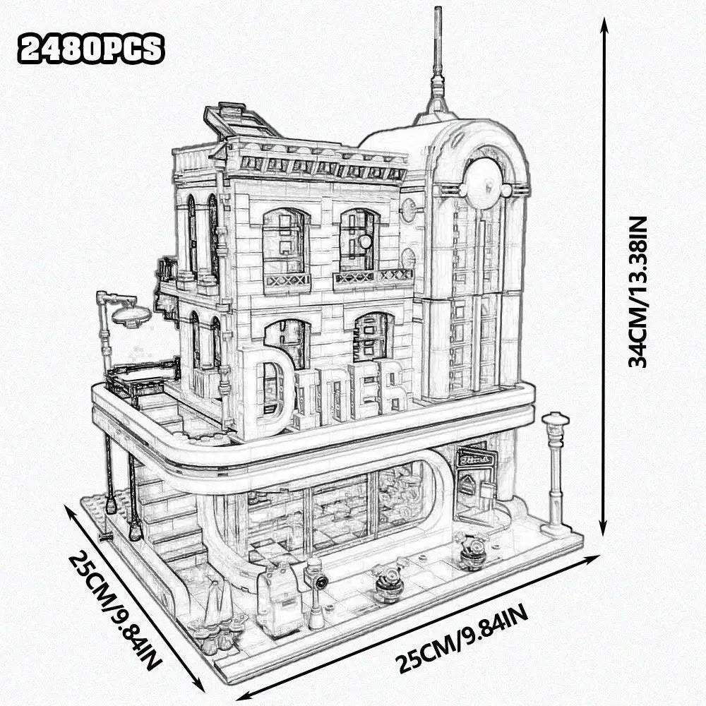 Creative City Building Blocks Set for Imaginative Play - ToylandEU