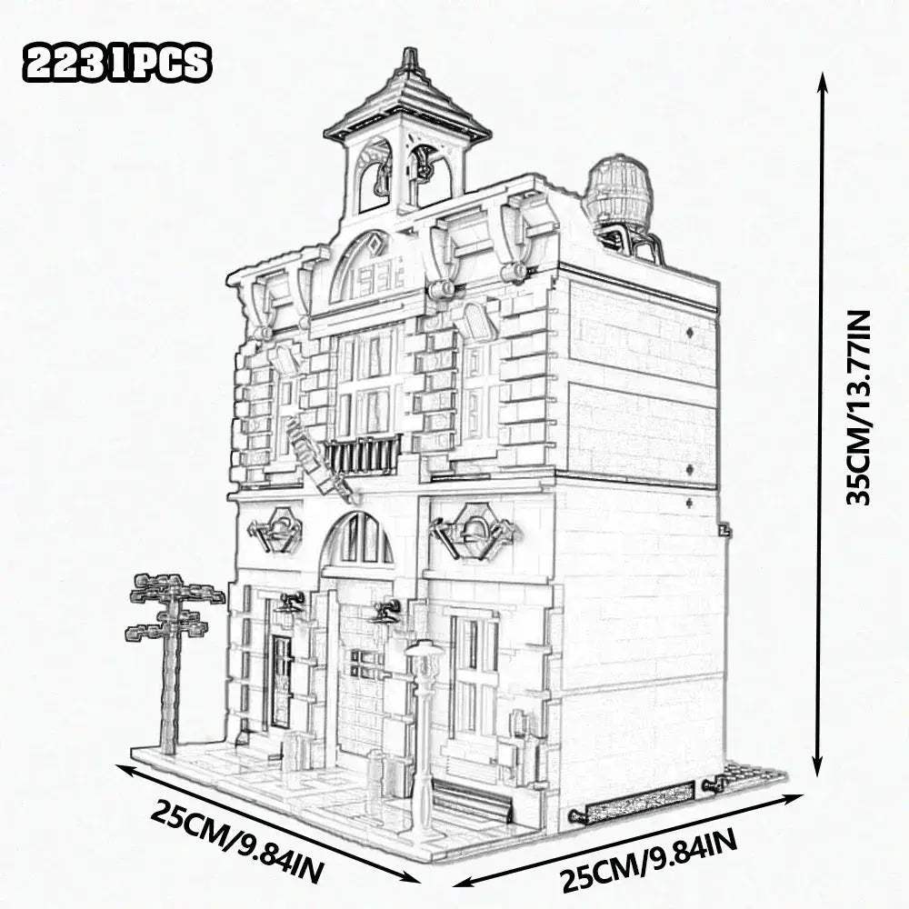 Creative City Building Blocks Set for Imaginative Play - ToylandEU