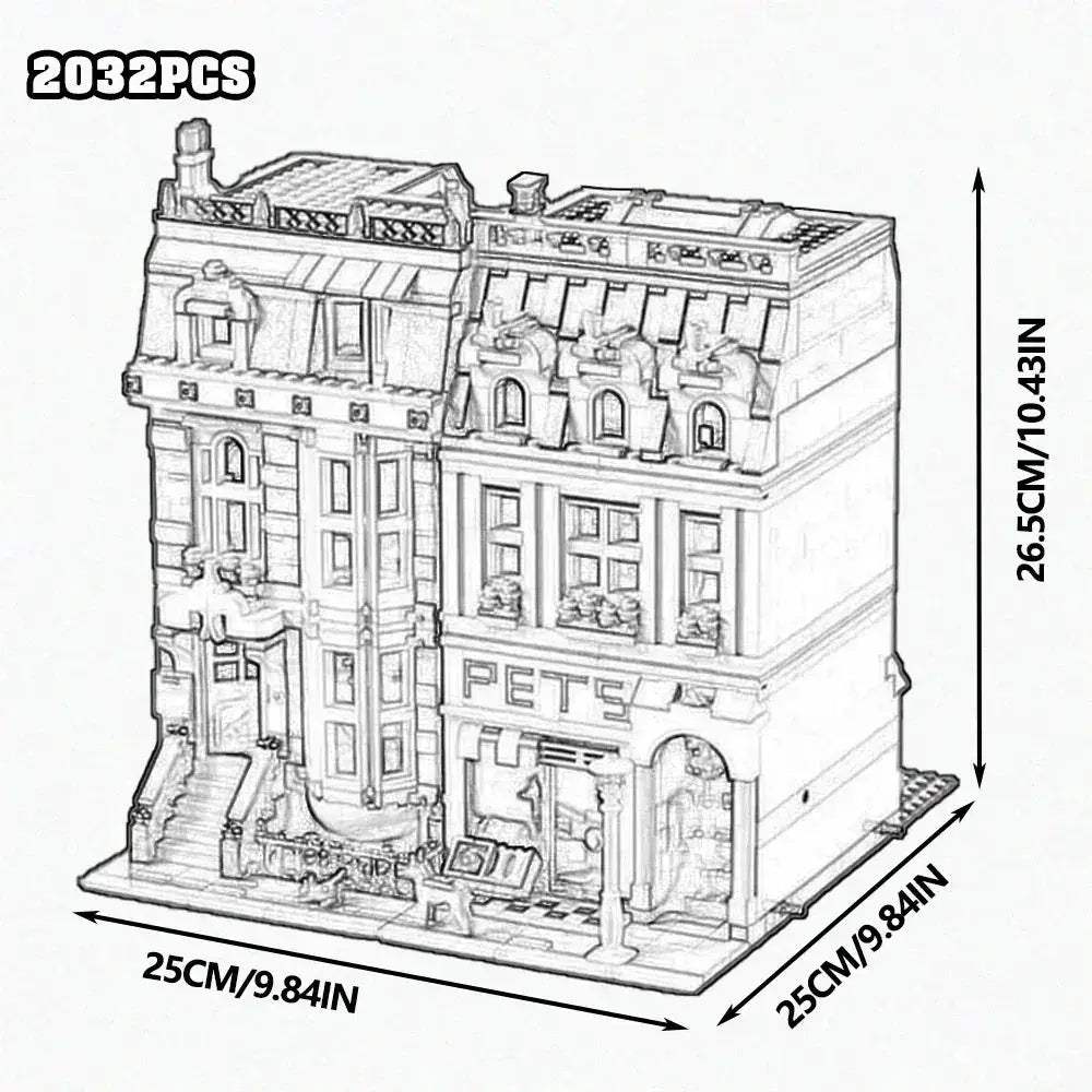 Creative City Building Blocks Set for Imaginative Play - ToylandEU