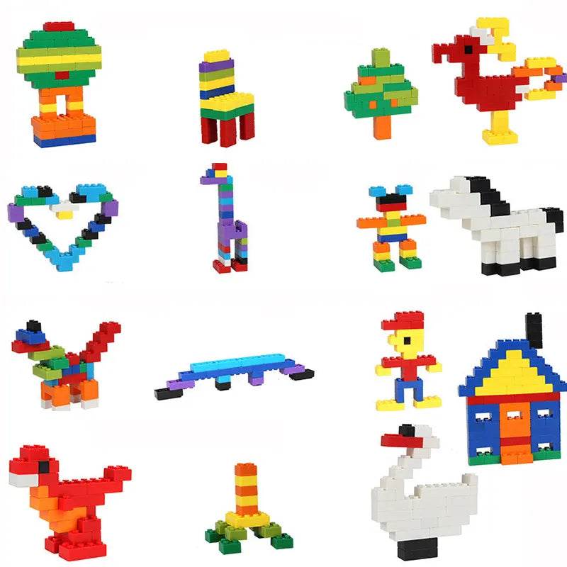 Creative City DIY Building Blocks Set - 1000 Eco-Friendly Pieces - ToylandEU