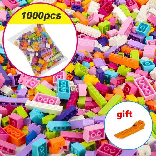 Creative City DIY Building Blocks Set - 1000 Eco-Friendly Pieces - ToylandEU