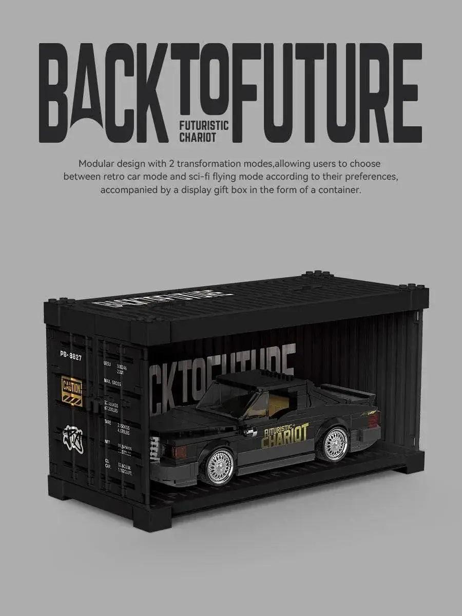  Creative City Retro Sedan Building Blocks Car Model MK2 -  ToylandEU™