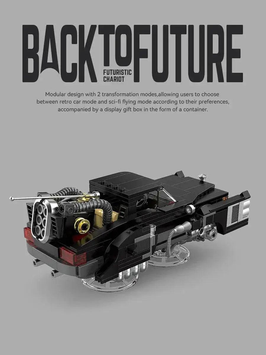  Creative City Retro Sedan Building Blocks Car Model MK2 -  ToylandEU™