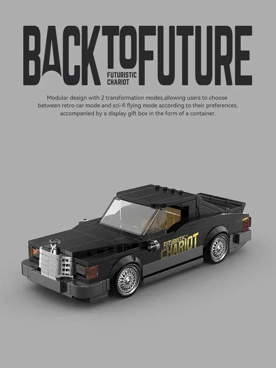  Creative City Retro Sedan Building Blocks Car Model MK2 -  ToylandEU™