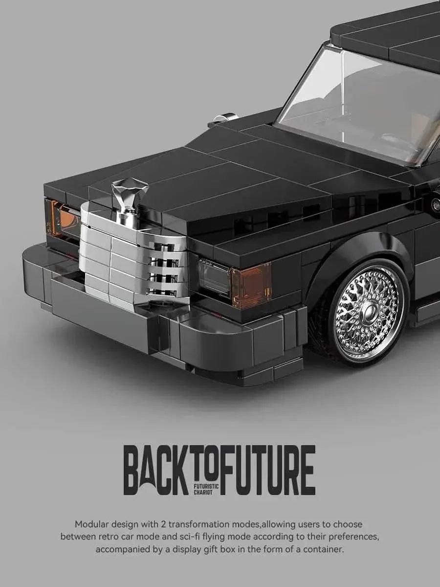  Creative City Retro Sedan Building Blocks Car Model MK2 -  ToylandEU™