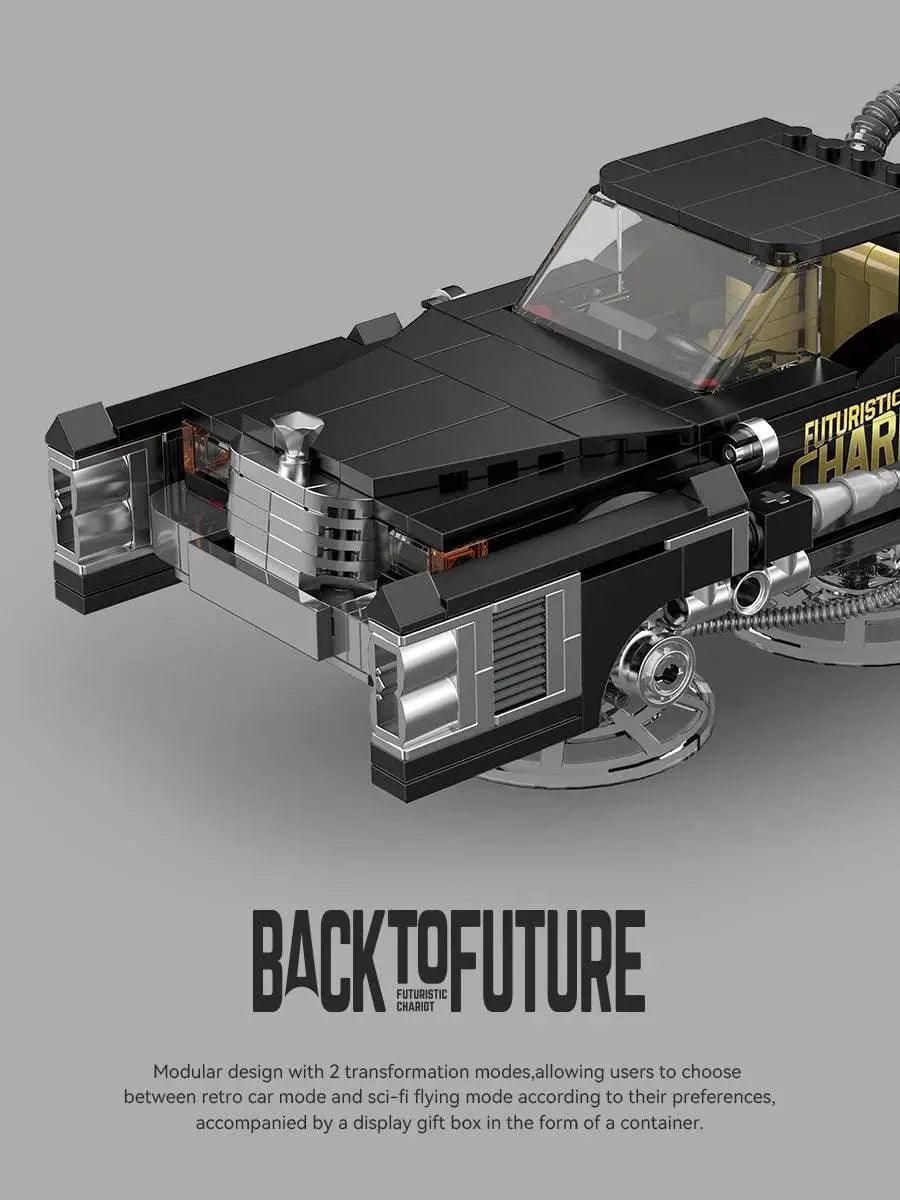  Creative City Retro Sedan Building Blocks Car Model MK2 -  ToylandEU™