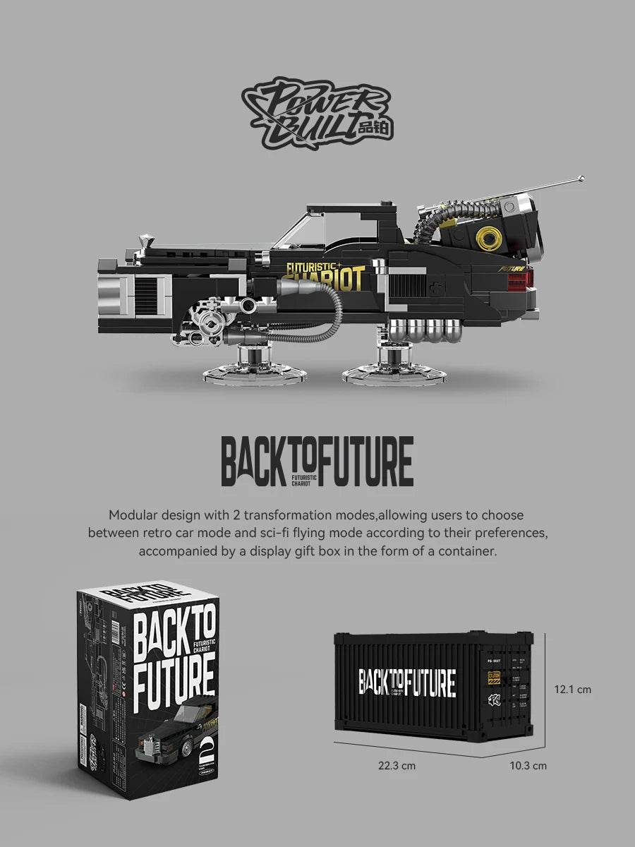 Creative City Retro Sedan Camping Car Building Blocks MK2 - ToylandEU