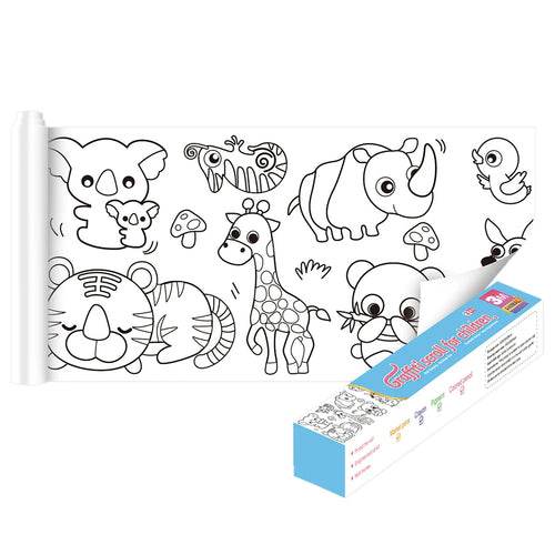 Creative Coloring Paper Roll for Kids - Endless Art Fun & Imagination - ToylandEU