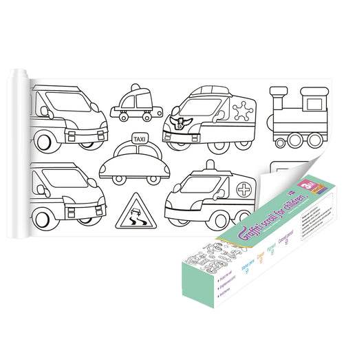 Creative Coloring Paper Roll for Kids - Endless Art Fun & Imagination - ToylandEU