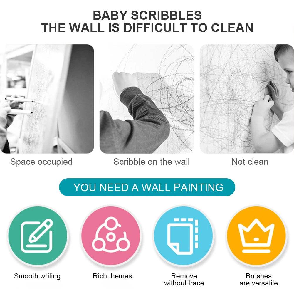 Creative Coloring Paper Roll for Kids - Endless Art Fun & Imagination - ToylandEU