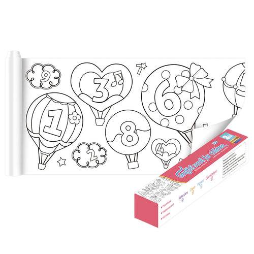Creative Coloring Paper Roll for Kids - Endless Art Fun & Imagination - ToylandEU