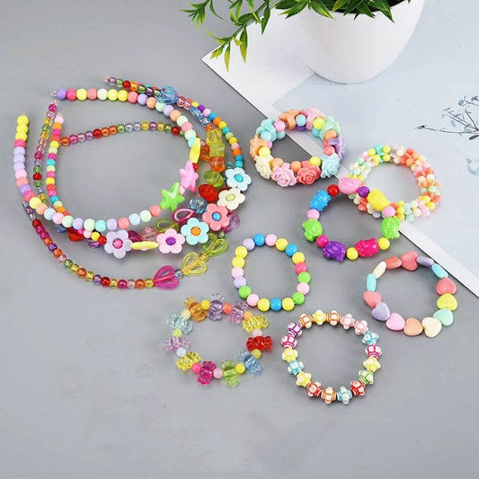 Creative DIY Beads Kit 500Pcs Spacer Beads For Kids Jewelry - ToylandEU