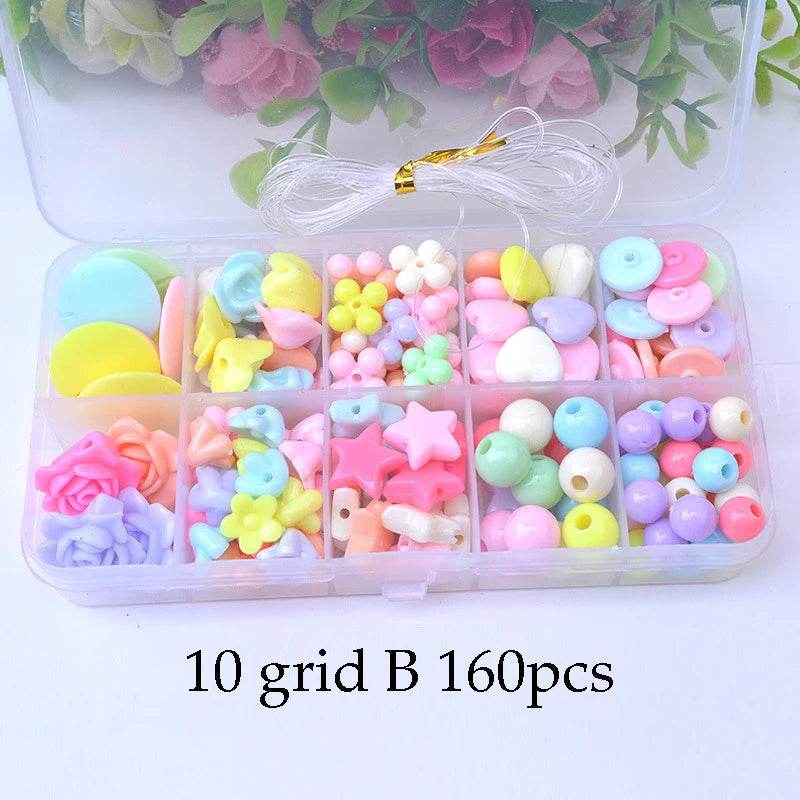 Creative DIY Beads Kit 500Pcs Spacer Beads For Kids Jewelry - ToylandEU