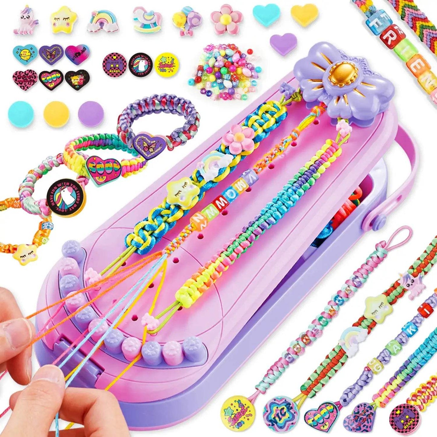 Creative DIY Bracelet Making Kit For Girls Jewelry Craft Gift - ToylandEU