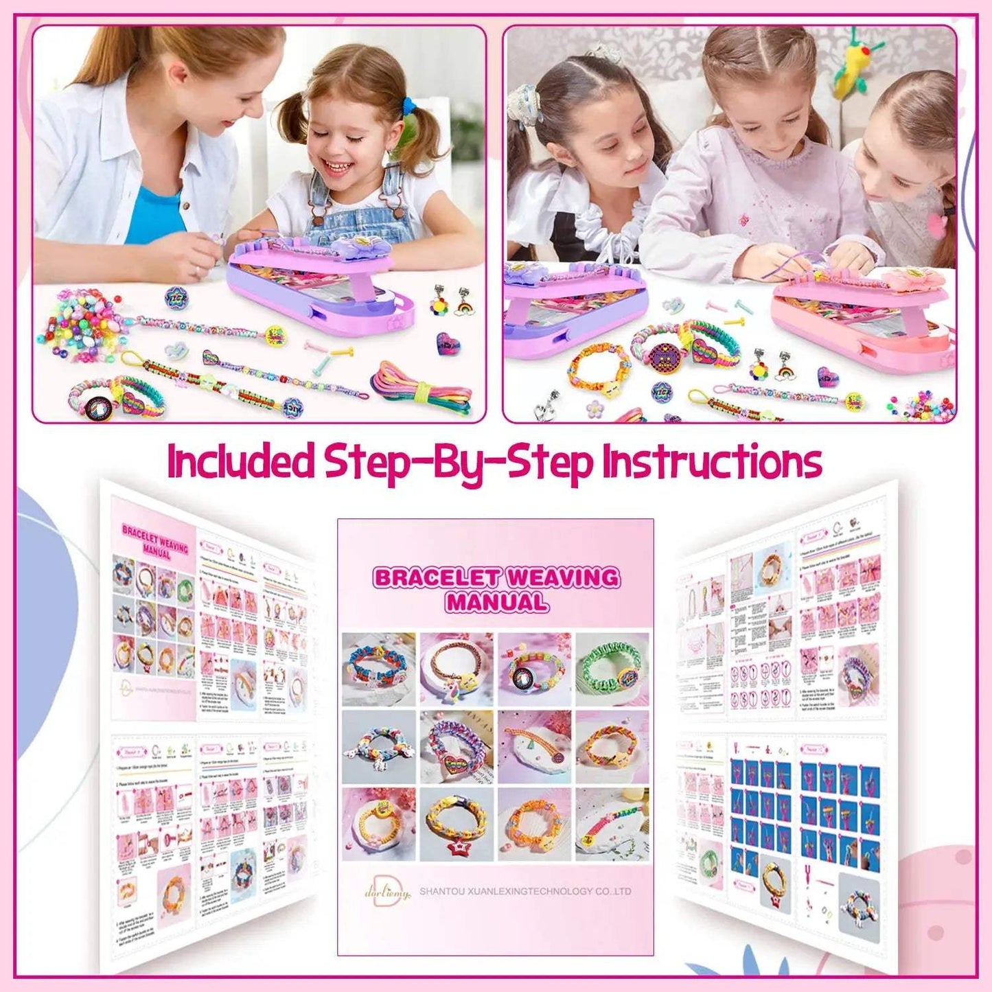 Creative DIY Bracelet Making Kit For Girls Jewelry Craft Gift - ToylandEU