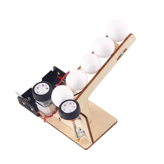 Creative DIY Kinetic Energy Ball Machine for Kids' STEM Learning - ToylandEU