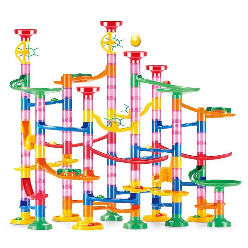 Creative DIY Marble Run Building Blocks Set - Fun for Kids! - ToylandEU