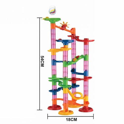 Creative DIY Marble Run Building Blocks Set - Fun for Kids! - ToylandEU