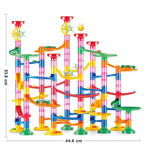 Creative DIY Marble Run Building Blocks Set - Fun for Kids! - ToylandEU