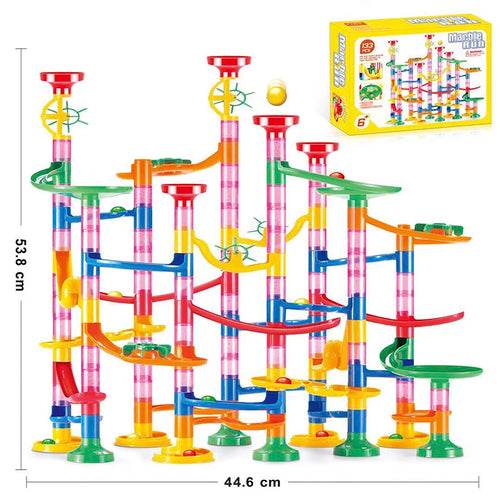Creative DIY Marble Run Building Blocks Set - Fun for Kids! - ToylandEU