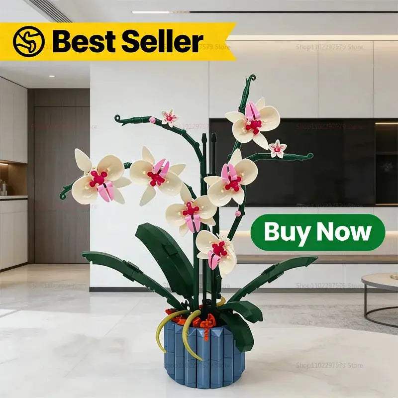 Creative DIY Orchid Building Kit For Gorgeous Home Decor - ToylandEU