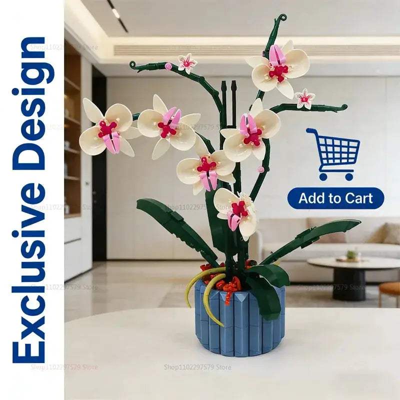 Creative DIY Orchid Building Kit For Gorgeous Home Decor - ToylandEU