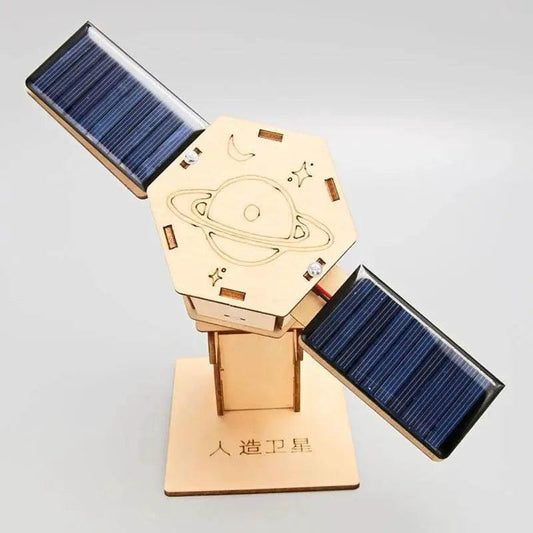  Creative DIY Technology Small Production Aviation Satellite Space Model Children's Educational Handmade Materials Assembly Toys -  ToylandEU™