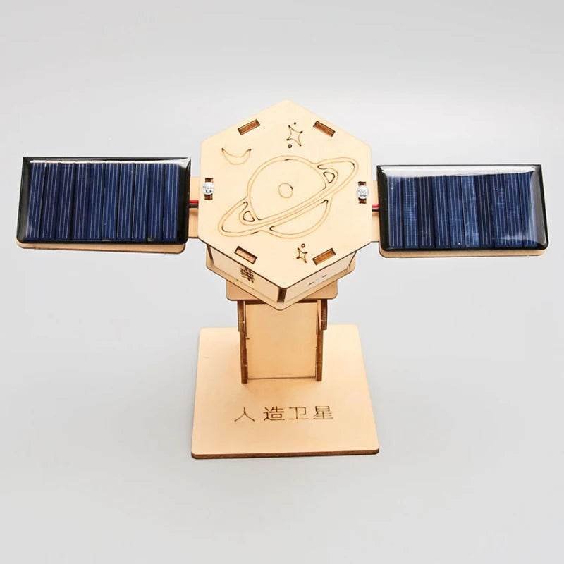 Creative DIY Technology Small Production Aviation Satellite Space Model Children's Educational Handmade Materials Assembly Toys - ToylandEU