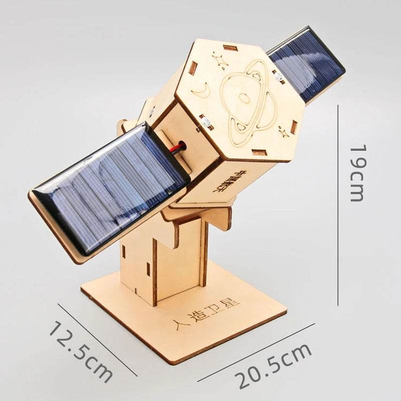 Creative DIY Technology Small Production Aviation Satellite Space Model Children's Educational Handmade Materials Assembly Toys - ToylandEU
