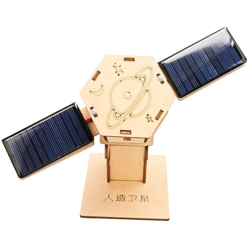 Creative DIY Technology Small Production Aviation Satellite Space Model Children's Educational Handmade Materials Assembly Toys - ToylandEU