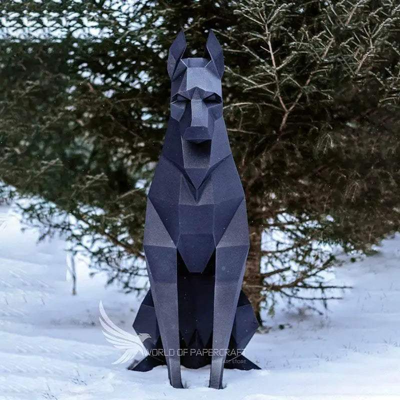  Creative Doberman Papercraft 3D Model Toyland EU -  ToylandEU™