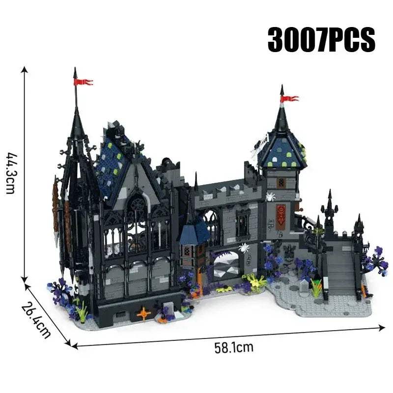 Creative Dracula Castle Building Blocks 3007 Piece Set Gift - ToylandEU