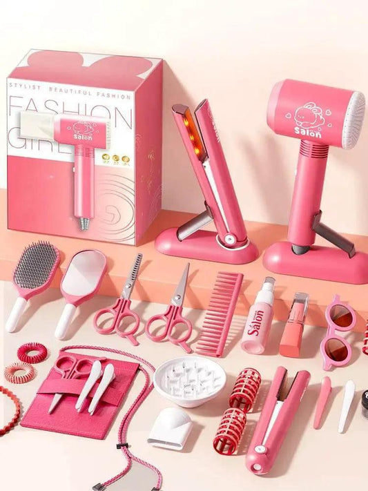  Creative Educational Kids Makeup Toy Set with Hair Dryer -  ToylandEU™