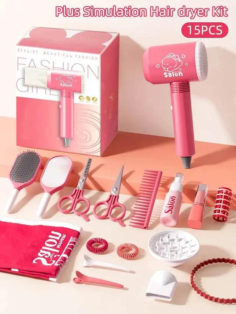  Creative Educational Kids Makeup Toy Set with Hair Dryer -  ToylandEU™