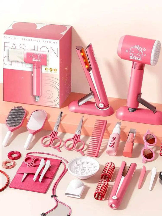  Creative Educational Kids Makeup Toy Set with Hair Dryer -  ToylandEU™