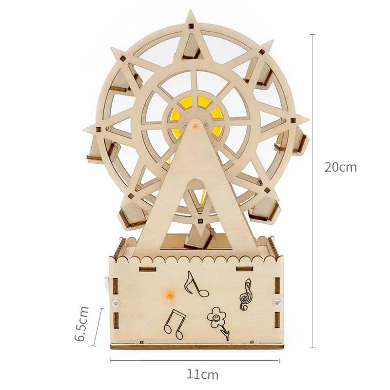 Creative Electric Ferris Wheel DIY Science Toys Puzzle - ToylandEU
